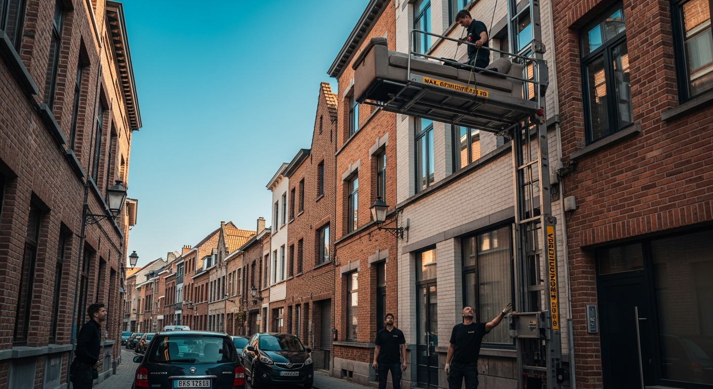 Verhuislift huren in Oud-Turnhout | Verhuiskampioen