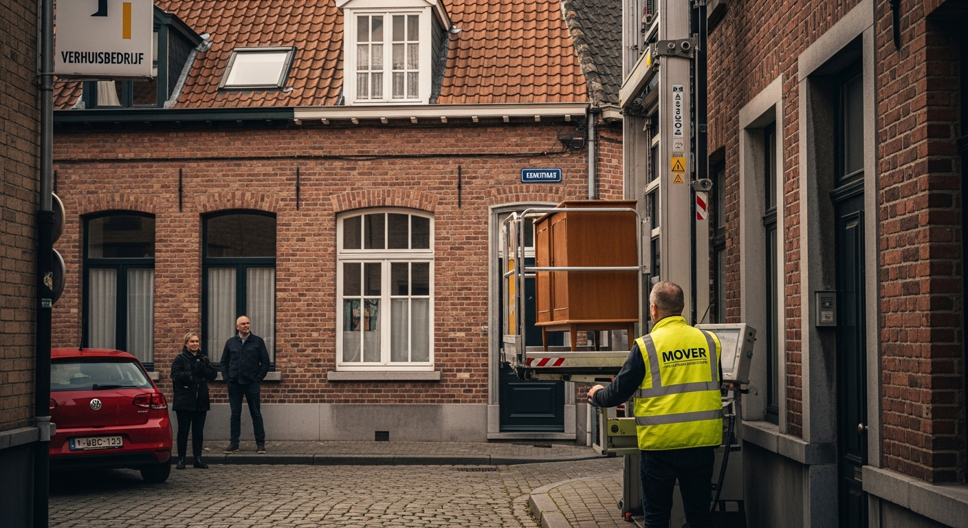Verhuislift huren in Evergem | Verhuiskampioen